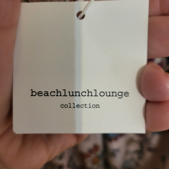 Beachlunchlounge Ellora Nordstrom pff shoulder Boho blouse.  Oversized Small - Picture 14 of 14